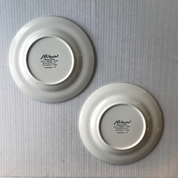 Set Of 2 Vintage Mikasa “Apple Cider” Salad/Dessert Plates 8” - Picture 3 of 5
